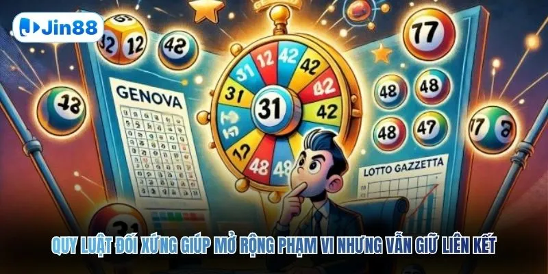 Quy luật đối xứng giúp mở rộng phạm vi nhưng vẫn giữ liên kết